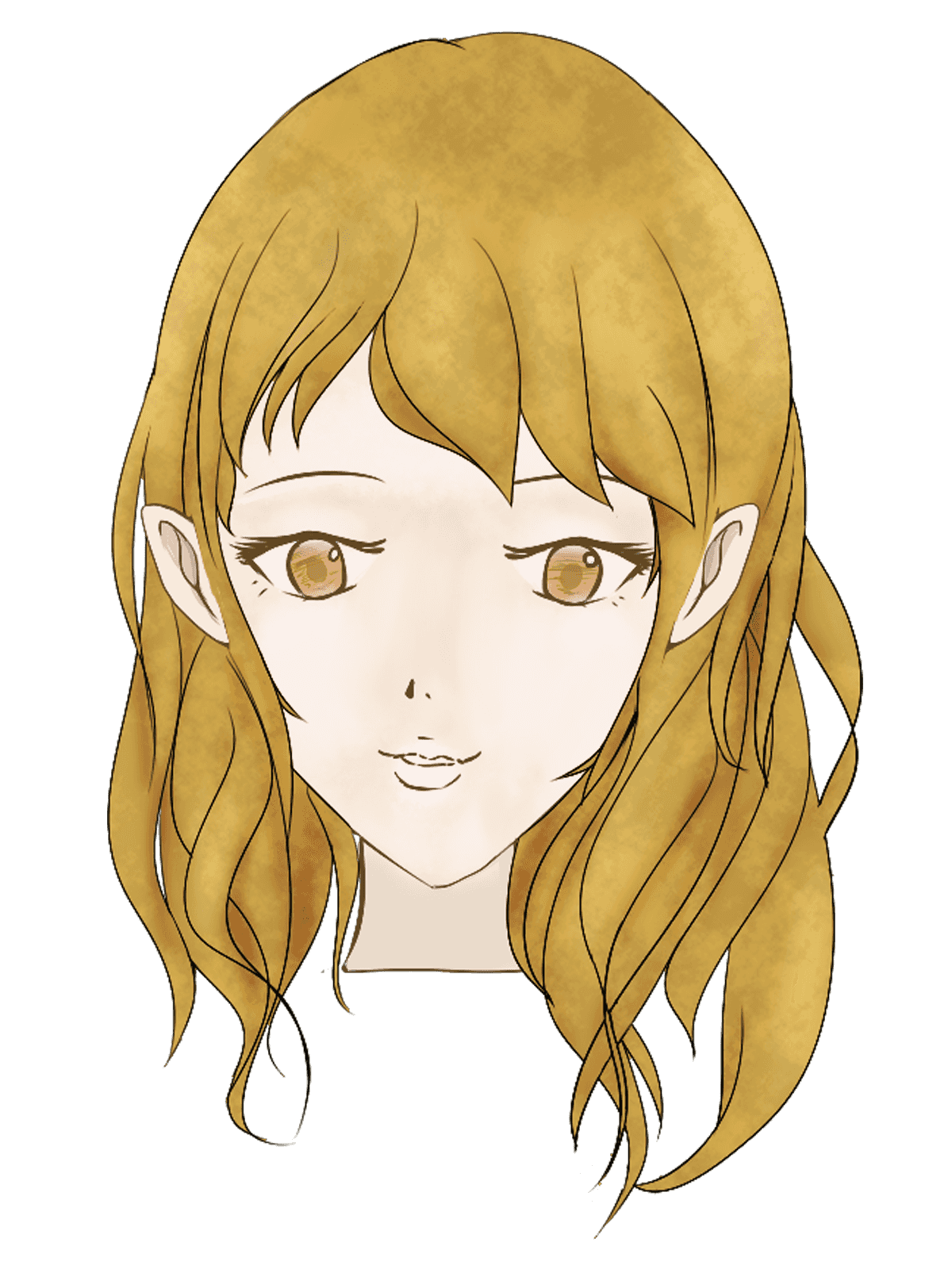 ロング 女の子 髪型 イラスト - KibrisPDR
