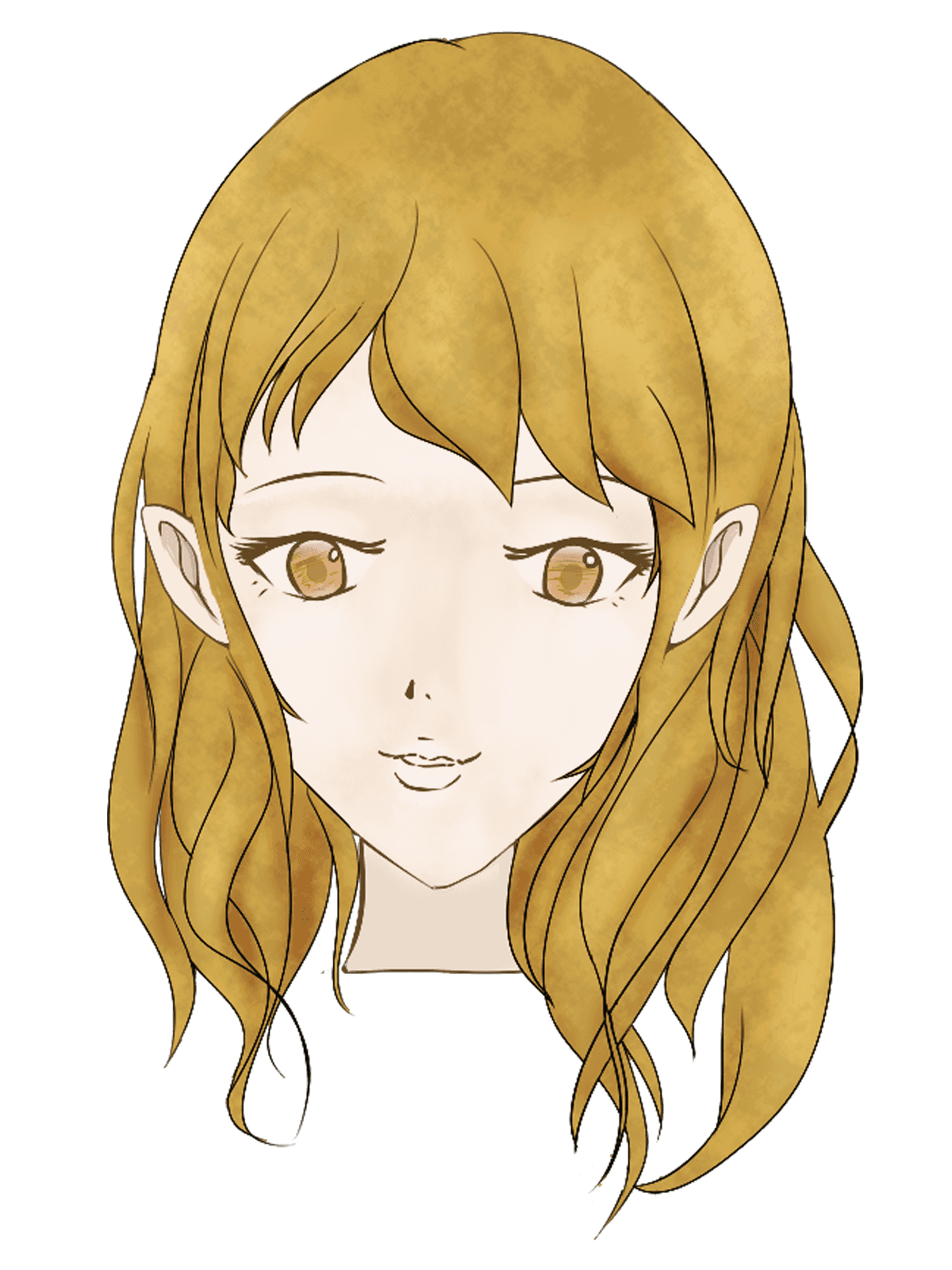 ロング 髪型 イラスト - KibrisPDR