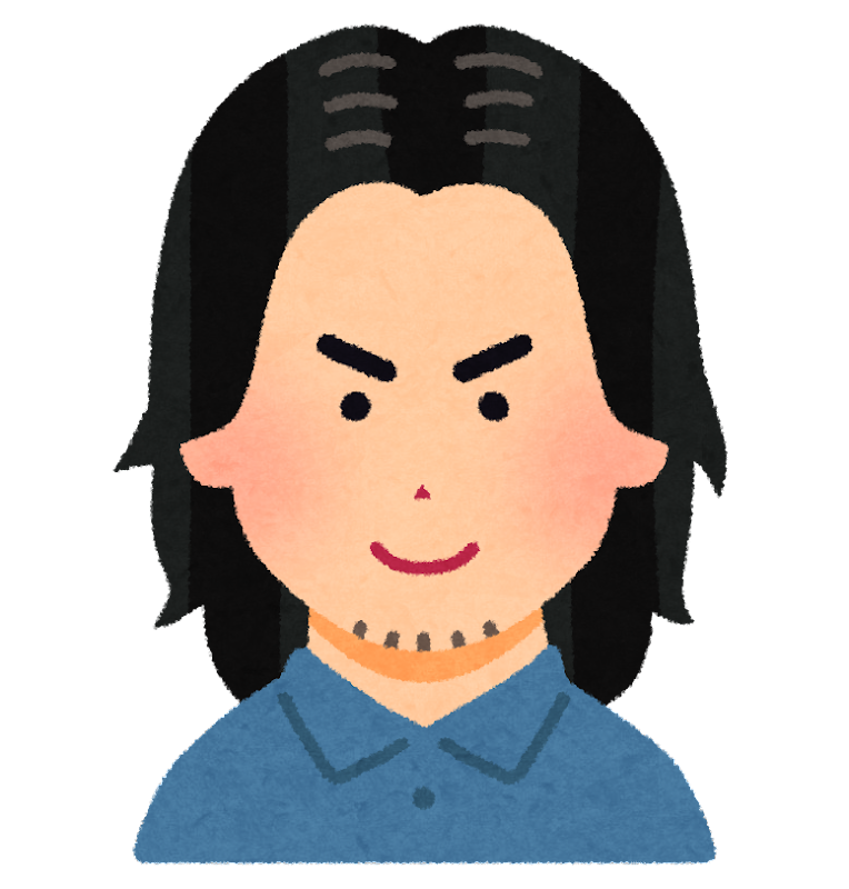 ロング 髪型 イラスト詳細 2位