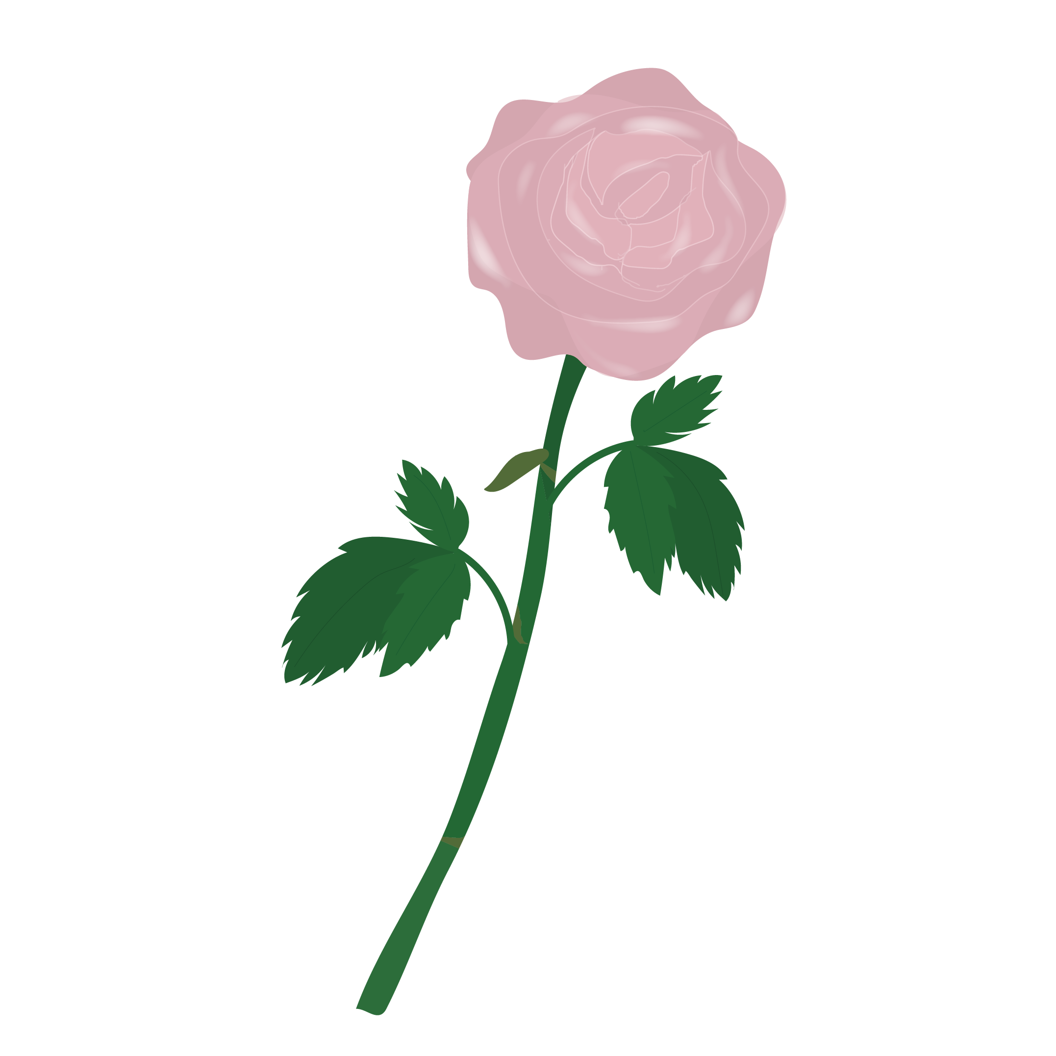 一輪 の 花 イラスト - KibrisPDR