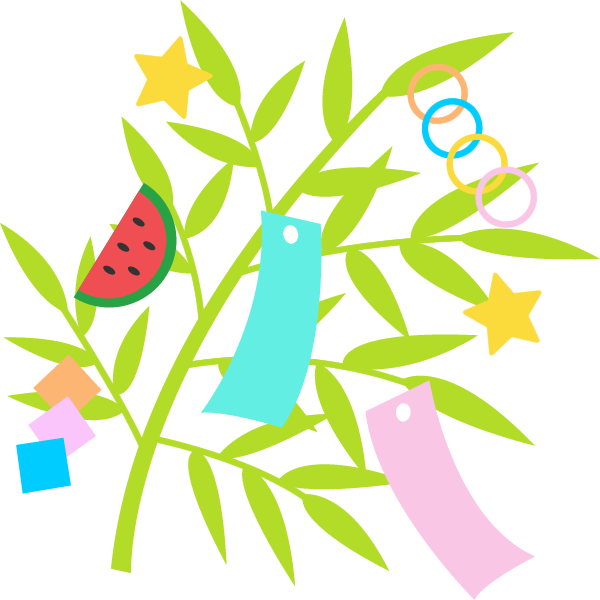 七夕 イラスト 無料詳細 3位
