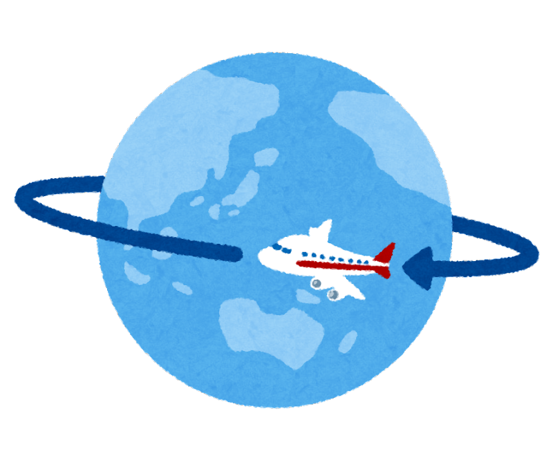 世界 旅行 イラスト詳細 4位