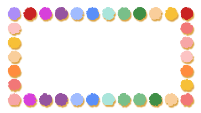丸 枠 イラスト詳細 13位