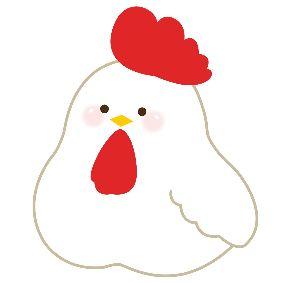 丸い 動物 イラスト詳細 2位