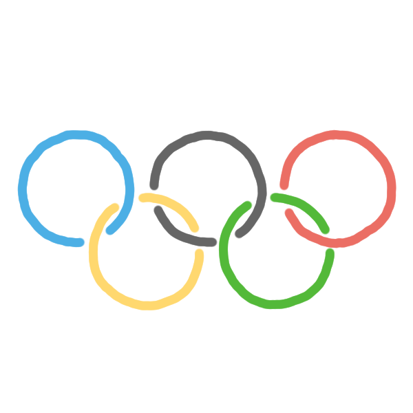 五輪 マーク イラスト詳細 3位