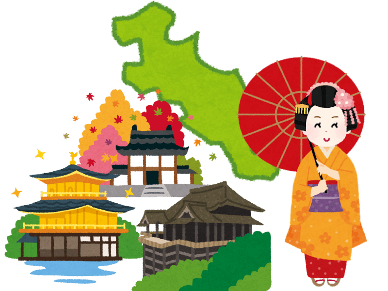 京都 イメージ イラスト詳細 2位