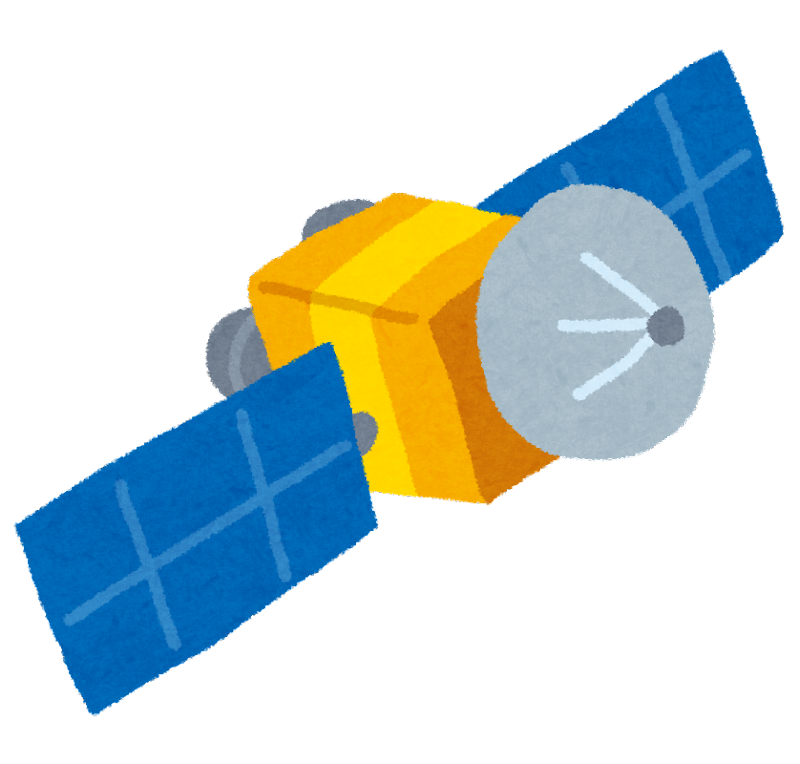 人工 衛星 イラスト - KibrisPDR