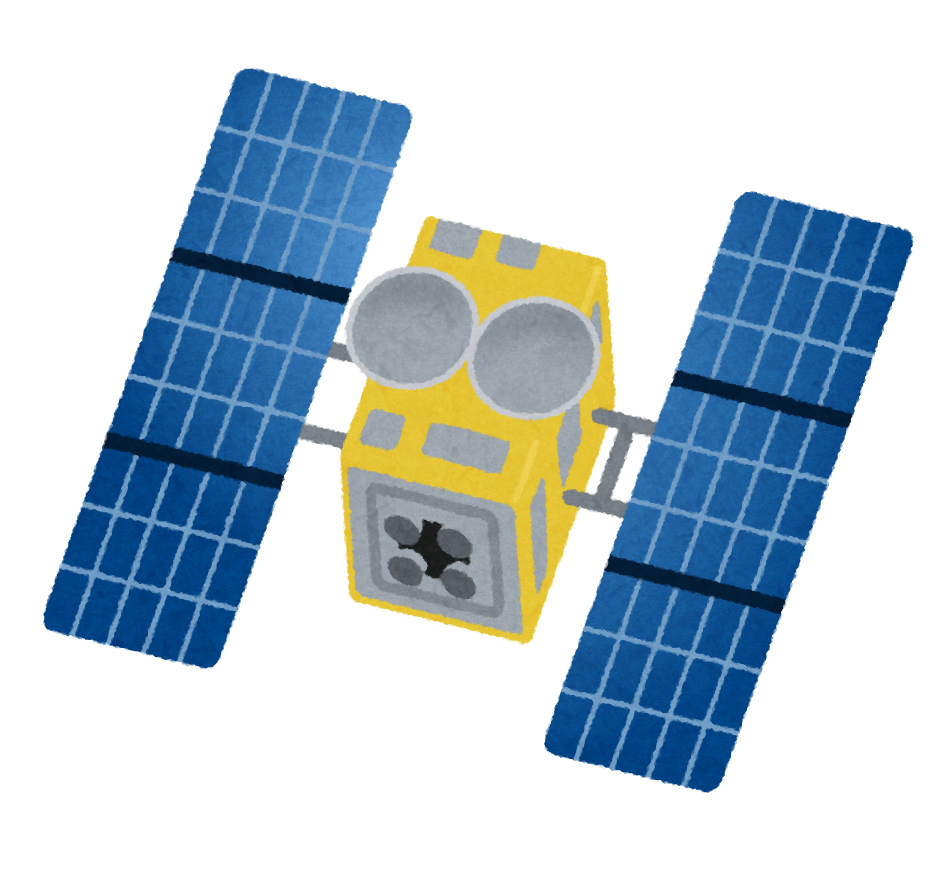 人工 衛星 イラスト詳細 12位