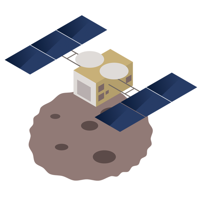 人工 衛星 イラスト詳細 6位