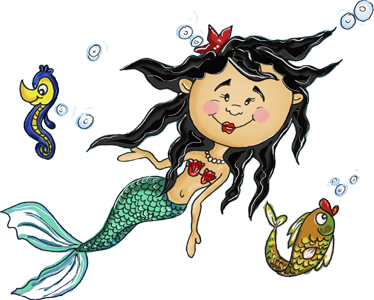 人魚 イラスト 美しい詳細 12位