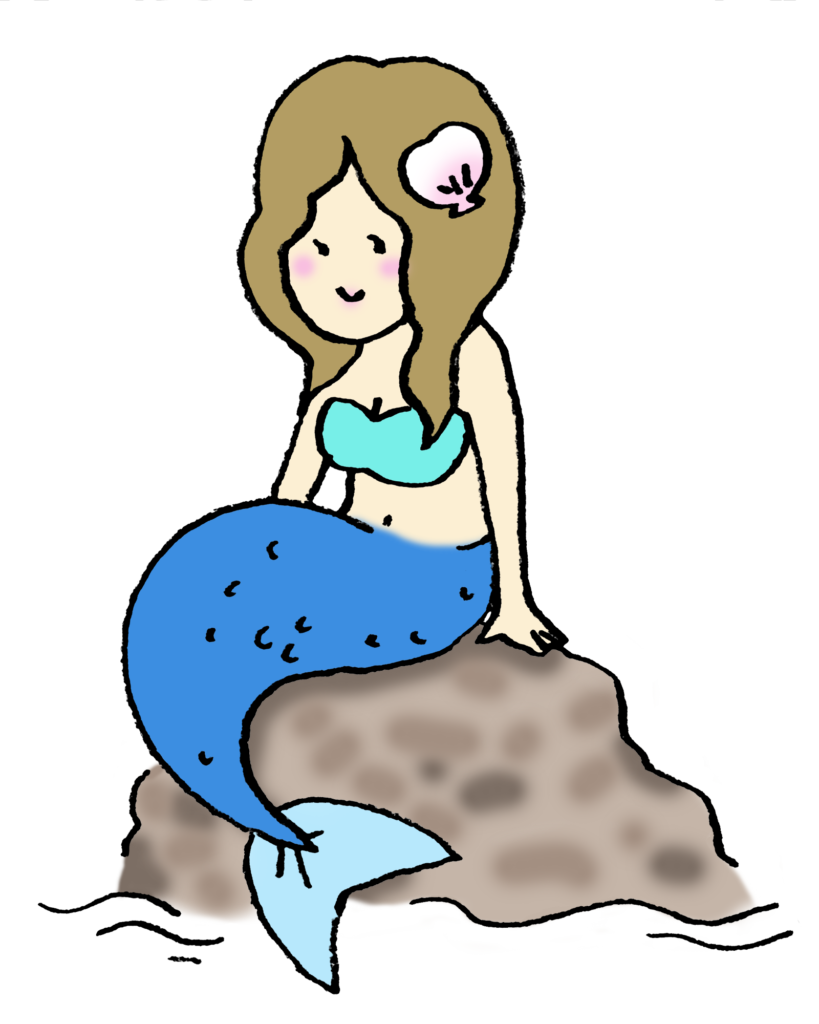 人魚 姫 イラスト かわいい詳細 6位