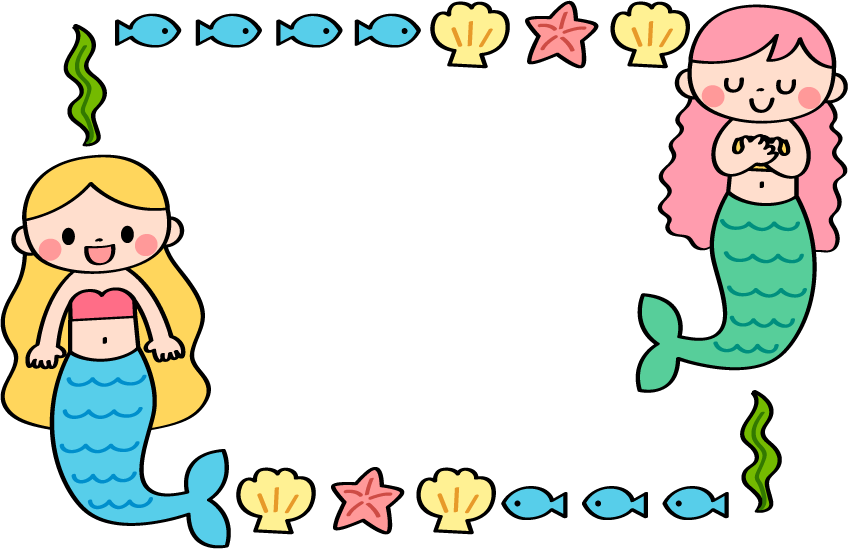 人魚 姫 イラスト かわいい詳細 8位