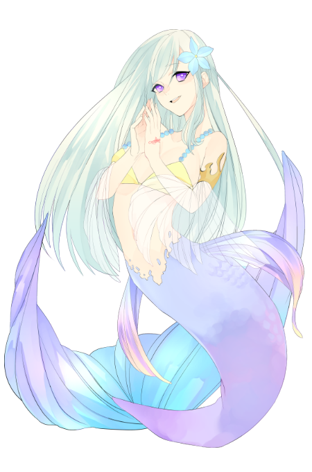 人魚 姫 イラスト かわいい詳細 9位