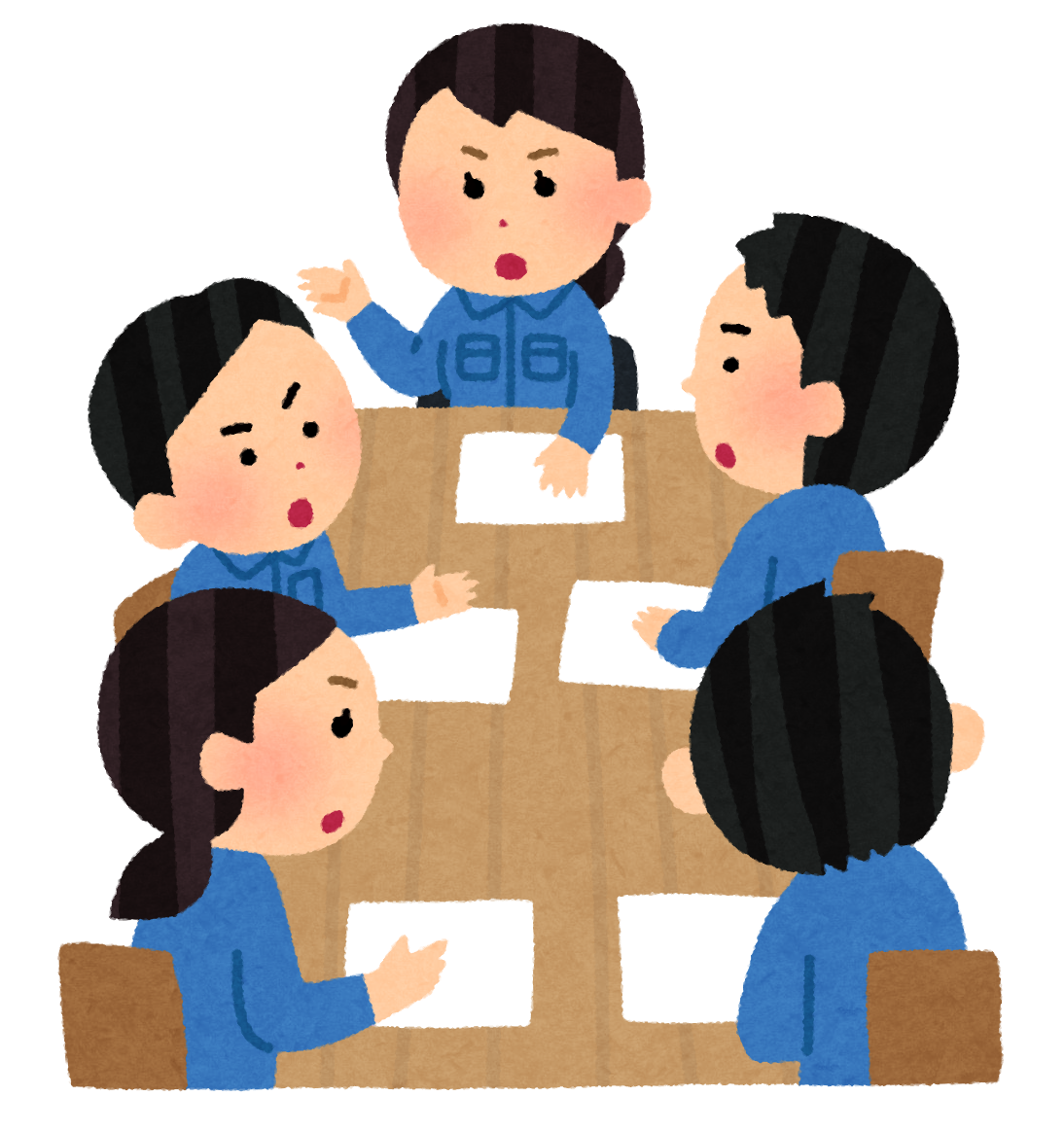 会議 イラスト詳細 3位