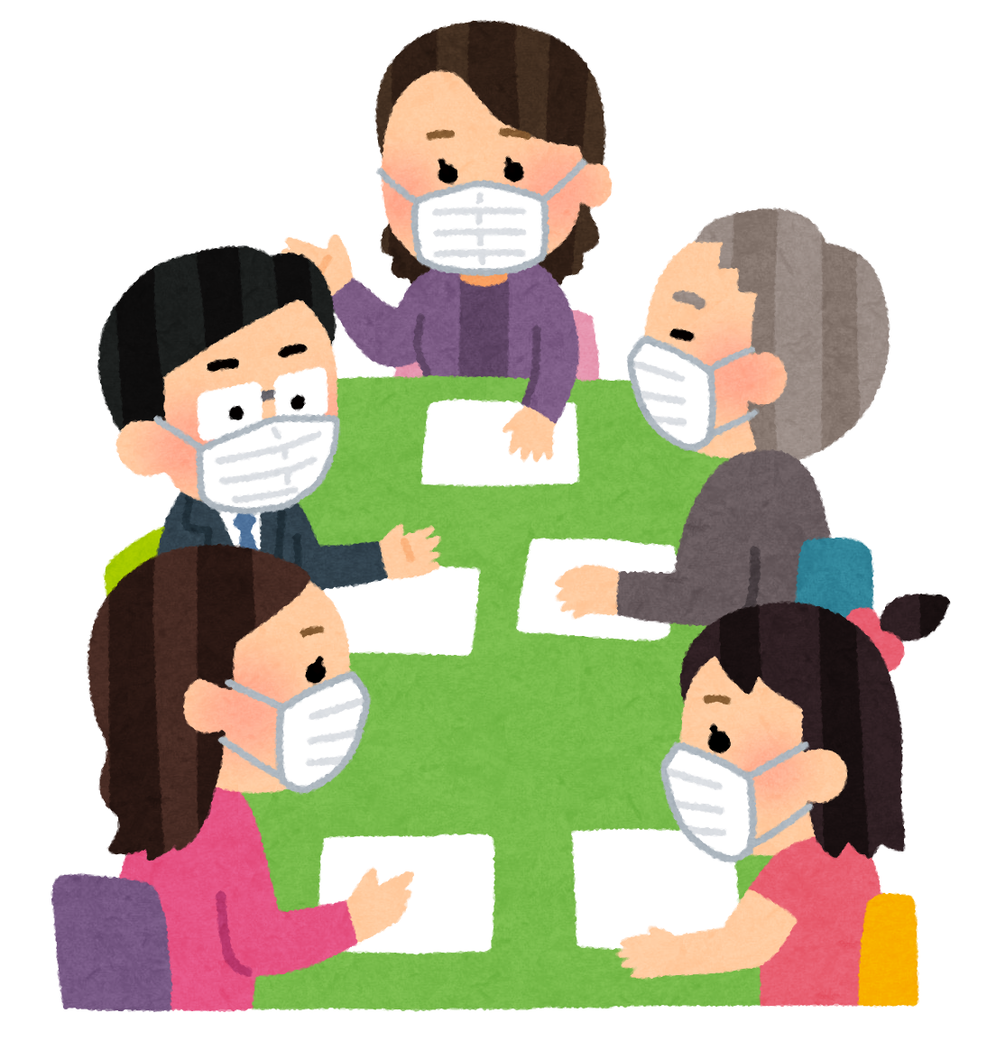 会議 イラスト フリー詳細 2位