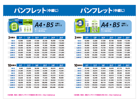 価格 表 テンプレート詳細 6位