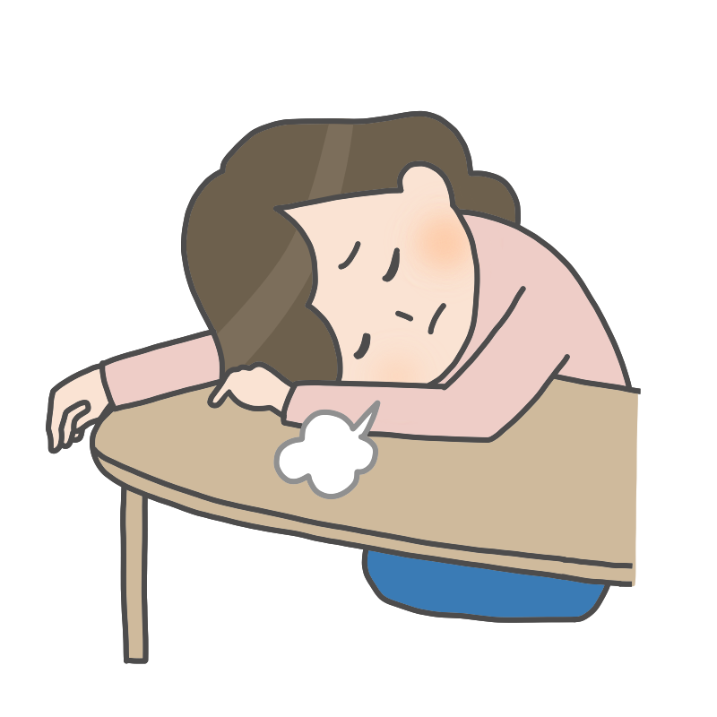 倦怠 感 イラスト詳細 6位