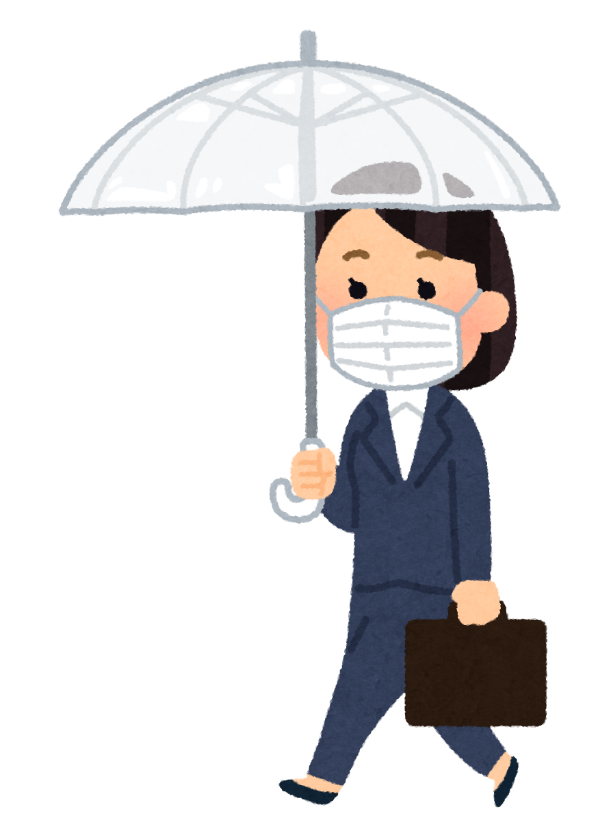 傘 持っ てる イラスト詳細 7位