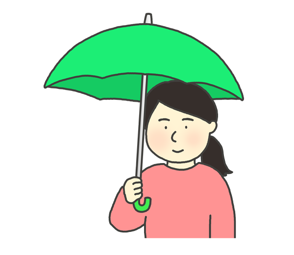 傘 持つ イラスト詳細 4位