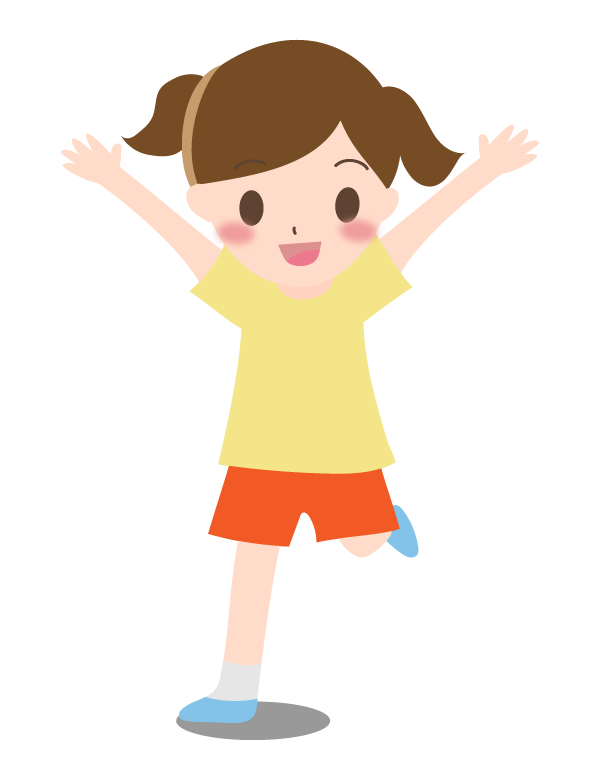 元気 な 女の子 イラスト - KibrisPDR