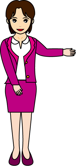全身 女性 イラスト詳細 2位