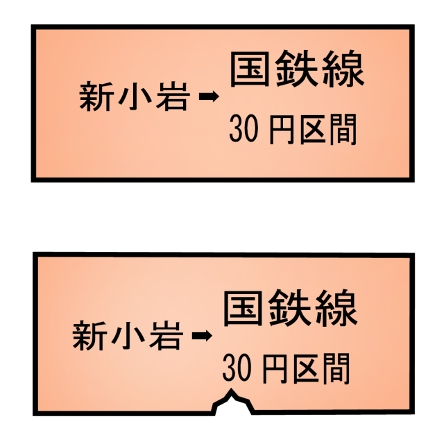 切符 テンプレート詳細 3位