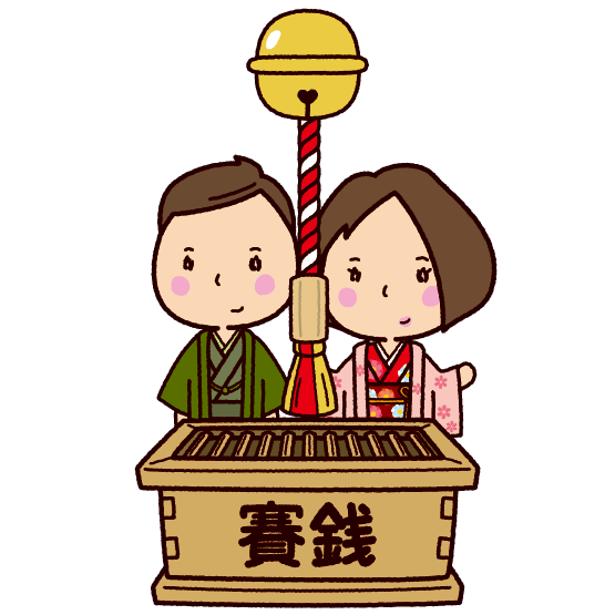 初詣 イラスト 手書き詳細 6位