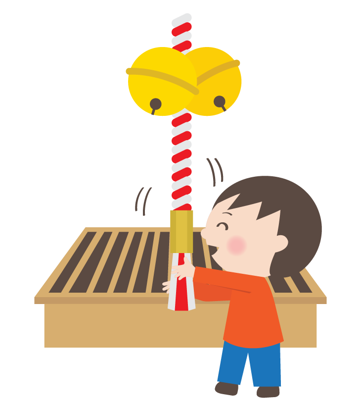 初詣 イラスト 手書き詳細 4位