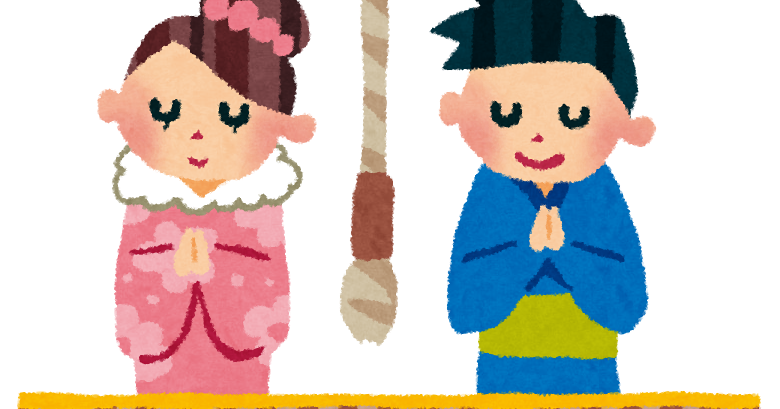 初詣 イラスト 手書き詳細 5位