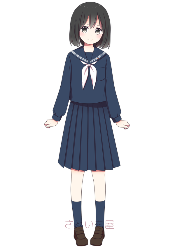 制服 可愛い イラスト詳細 8位