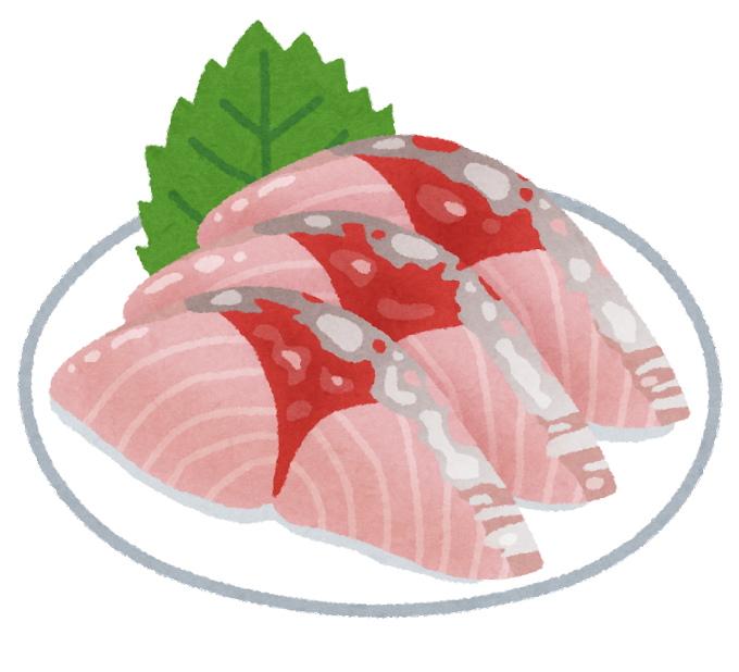 刺身 イラスト詳細 3位