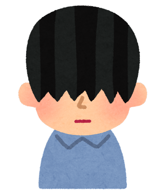 前髪 長い イラスト詳細 2位