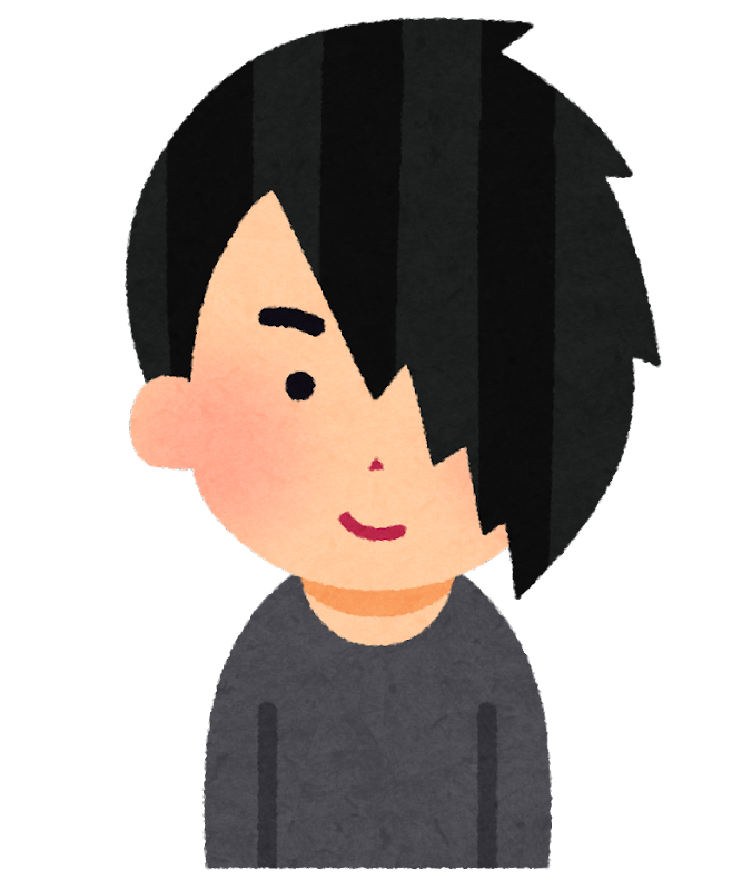 前髪 長い イラスト詳細 3位