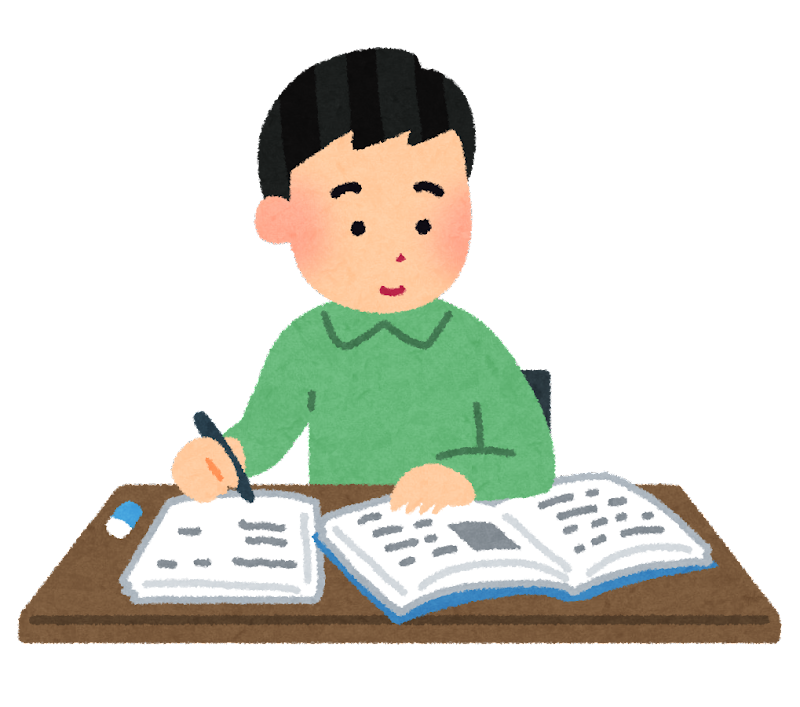 勉強 する 人 イラスト詳細 8位