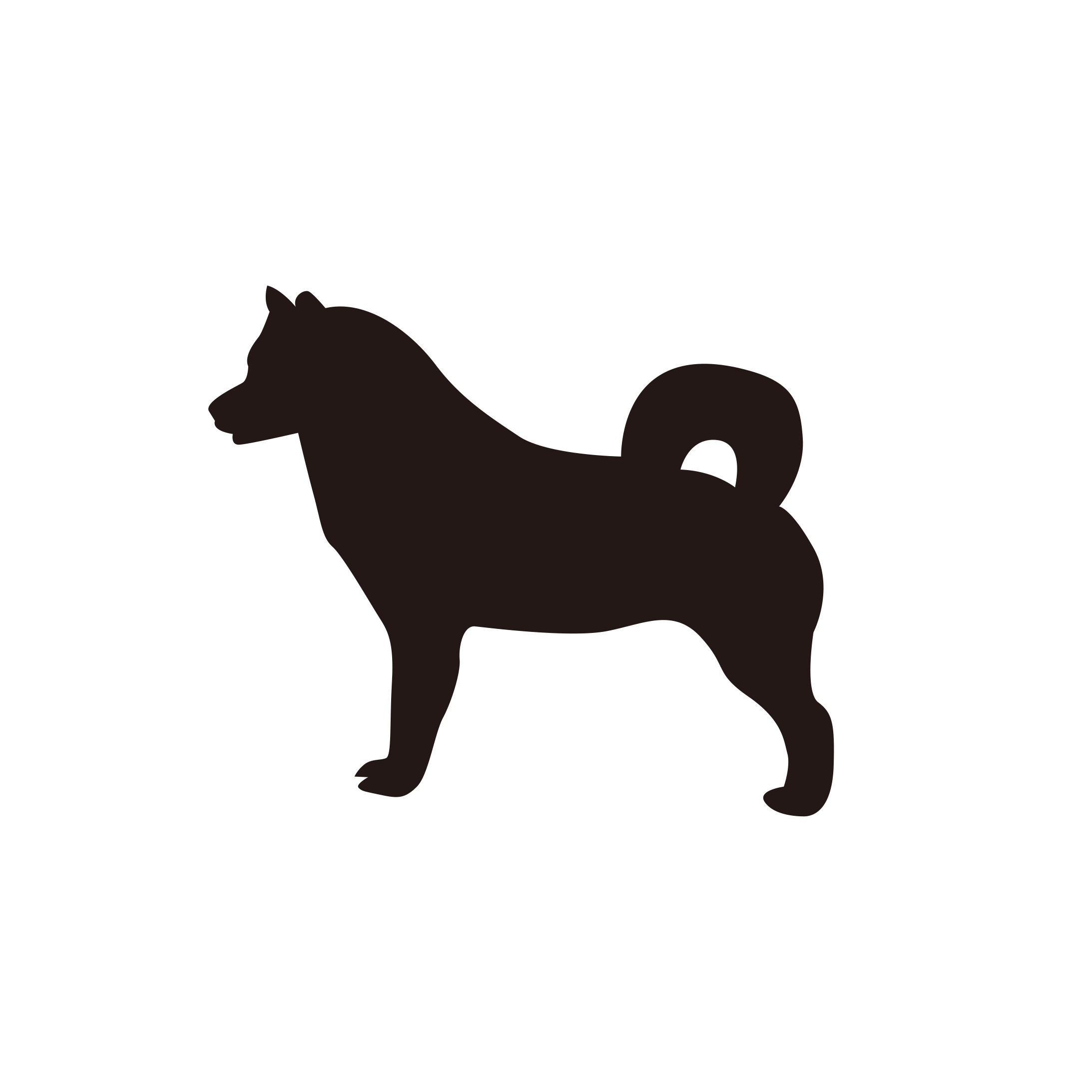 動物 イラスト シルエット詳細 2位