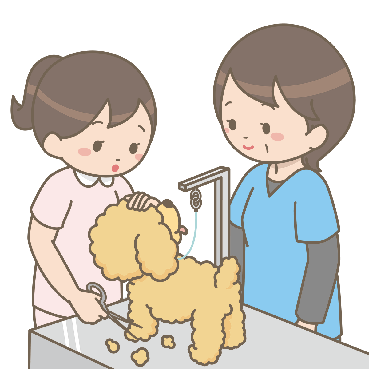 動物 看護 師 イラスト詳細 7位