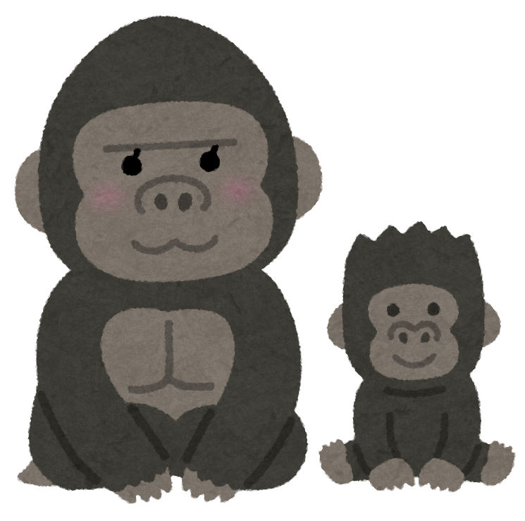 動物 親子 イラスト詳細 10位