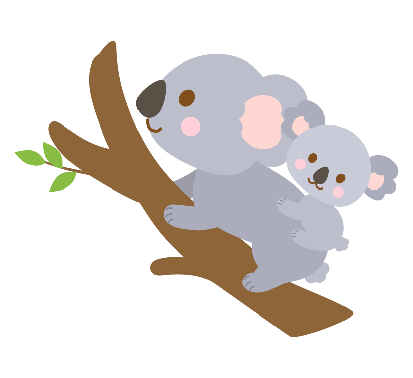 動物 親子 イラスト詳細 3位