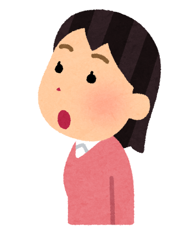 口 を 開け てる イラスト詳細 6位