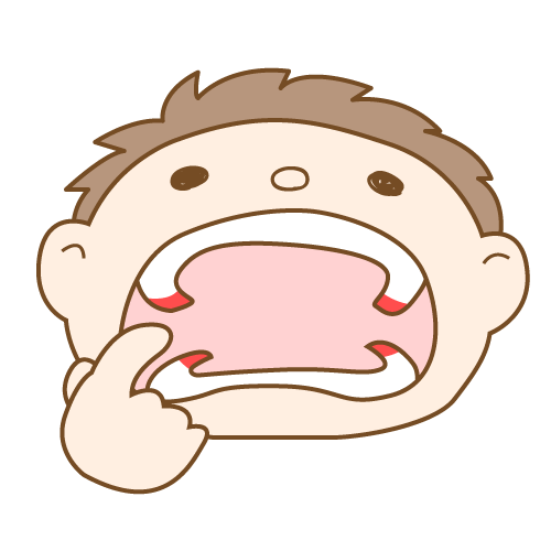 口 を 開ける イラスト詳細 9位