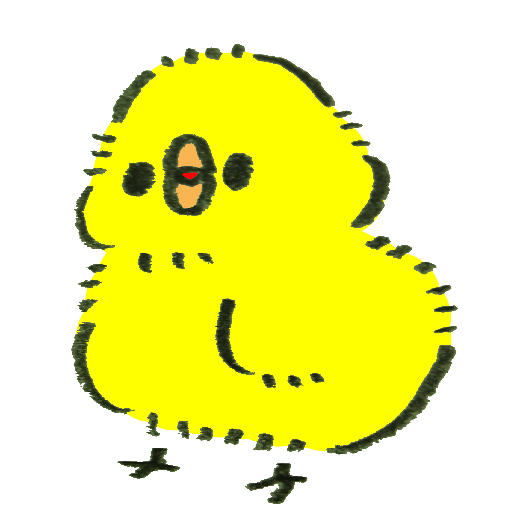 可愛い イラスト 動物 ふわふわ詳細 7位