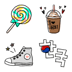 可愛い イラスト 韓国 簡単詳細 5位