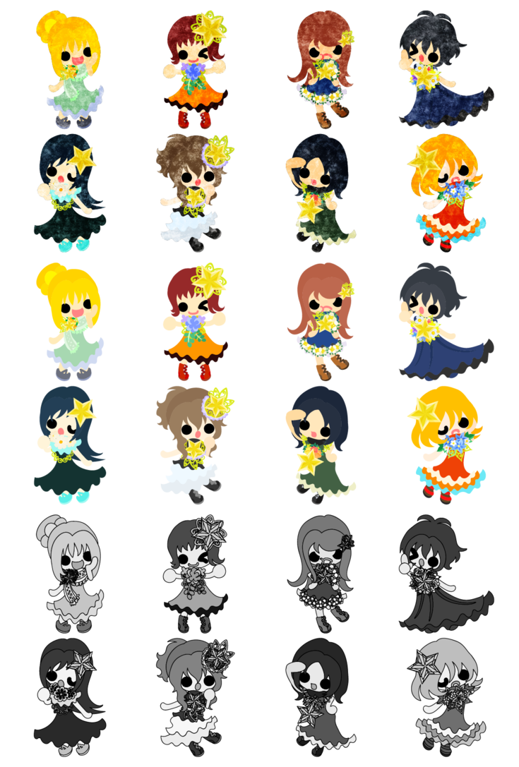 可愛い キャラクター アイコン詳細 3位