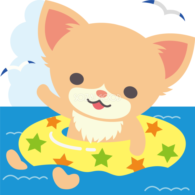 可愛い 動物 の イラスト詳細 4位