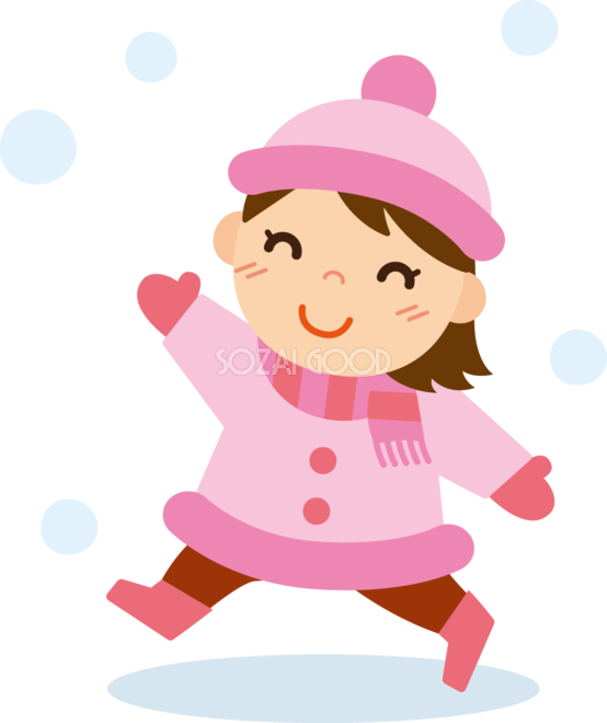 可愛い 女の子 イラスト 冬 - KibrisPDR