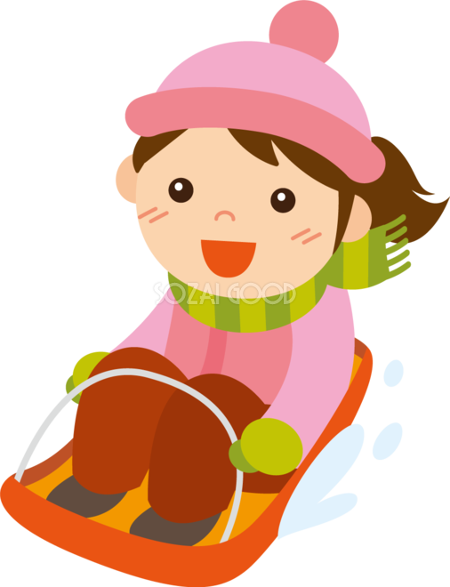 可愛い 女の子 イラスト 冬詳細 4位