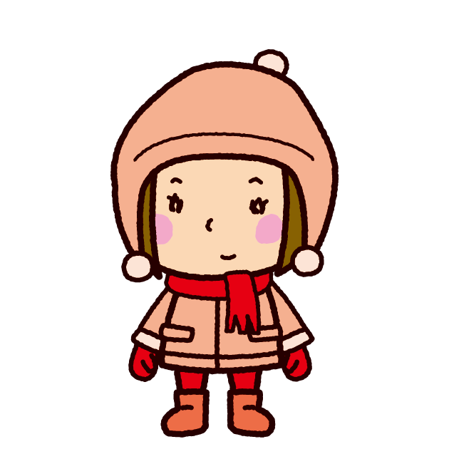 可愛い 女の子 イラスト 冬詳細 8位
