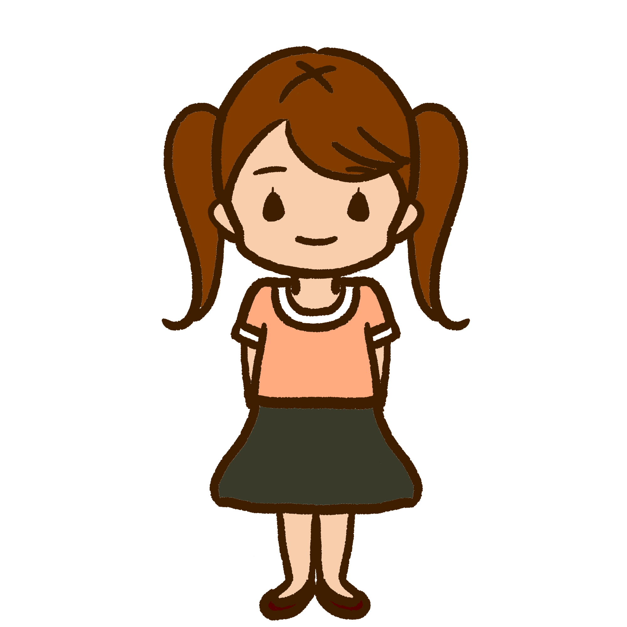 可愛い 女の子 フリー イラスト詳細 5位