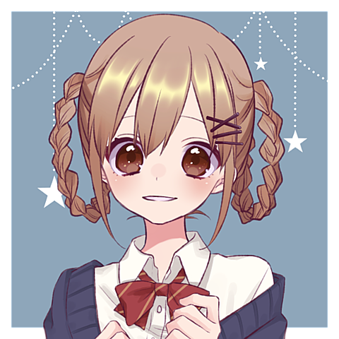 可愛い 女の子 画像 イラスト詳細 6位