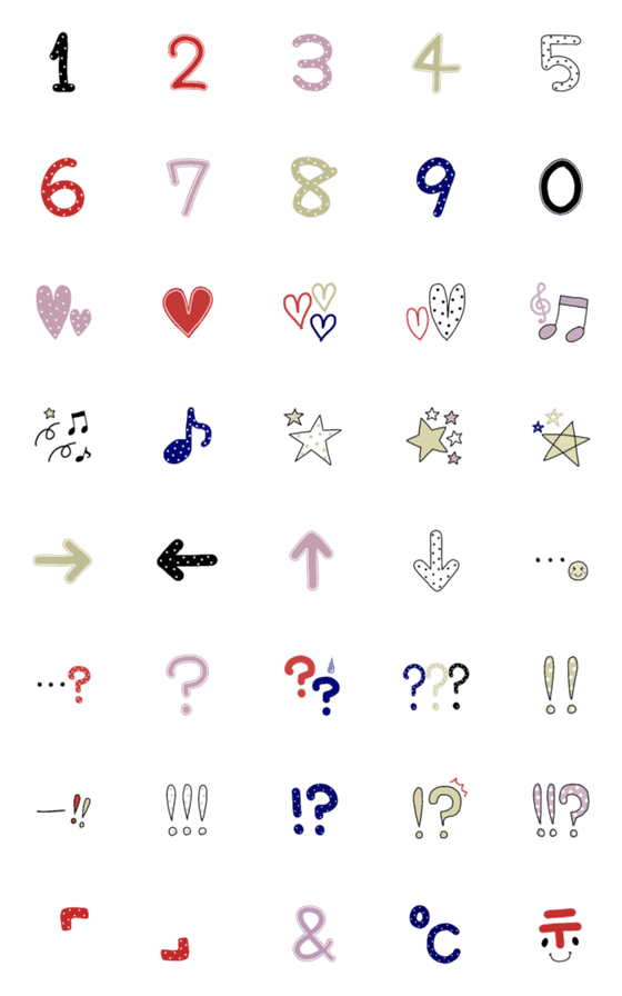可愛い 数字 フォント詳細 14位